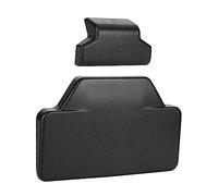 DOACT Top Case Respaldo Suwanee Cojín Motocicleta Sissy Bar Pad Maletero Respaldo Caja para F800GS/R1200GS ADV Aleación de Aluminio Portón Trasero (negro) (Negro)