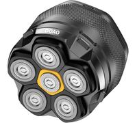 DOAO Máquina de Cortar Pelo, Afeitadora para Calva,Maquina Afeitar Cabeza para,6D Cabezales Magnéticos Maquinilla Afeitar Cabeza(A6-B)