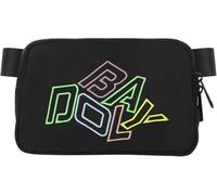 DOBALY Riñonera para Hombre y Mujer, Bandolera Ajustable, 1 Litro, Riñonera Negra, Ideal para Correr, Hacer Ejercicio, Senderismo y Desplazamientos Diarios.