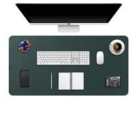 DOBAOJIA Alfombrilla de Escritorio XXXXL, Protector de Escritorio, Alfombrilla Ordenador, Alfombrilla Teclado y Raton, Tapete de Escritorio, Cuero PU Impermeable+Gamuza Antideslizante (120 x 43cm)