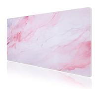 DOBAOJIA Alfombrilla Ratón Gaming XXXL 900 x 400mm, Alfombrilla Teclado y Ratón, Alfombra scritorio, Alfombrilla Ordenador, superficie antiderrame y base antideslizante