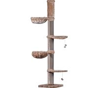 dobar Árbol rascador para Gatos Biggy Premium de Madera con Troncos de rascado extragrandes y estables en un diseño único, también Adecuado para Gatos Grandes - 35 x 60 x 100 cm