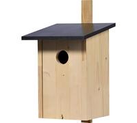 dobar® Nido clásico para estorninos y pájaros carpinteros, para Colgar, 22 x 25 x 32 cm, Pino