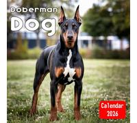 Doberman Dog Calendar 2026: A Year of Strength, Loyalty, and Elegance
