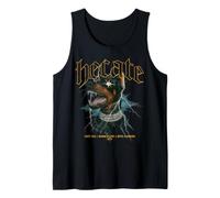 Doberman Dog Vintage Streetwear Urban Hip Hop Metal Rock Y2K Camiseta sin Mangas