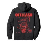 Doberman Dog Vintage Streetwear Urban Hip Hop Y2K Back Print Sudadera con Capucha