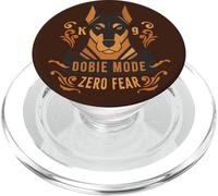 Doberman Pincher Dobie Mode Zero Fear PopSockets PopGrip para MagSafe