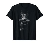 Doberman Pinscher Portrait Artistic Dog Lover Gift Camiseta