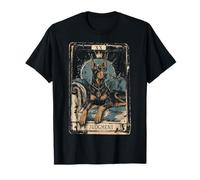 Doberman Tarot Card XX Juicio Vintage Arte Oculto Camiseta