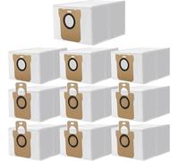 DOBIGER 10 Bolsas de Polvo Compatible con Xiaomi X10, Bolsa de Repuesto Compatible con Dreame L10s Ultra/ L10 Ultra, Bolsas de Aspiradora