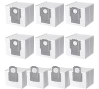 DOBIGER 10 Bolsas de Repuesto Aspiradoras Compatibles con Roborock S7 MaxV Ultra / S7 Pro Ultra / Q7+ / Q7 Max+ / Q5+/ T8, Accesorios Bolsa de Polvo