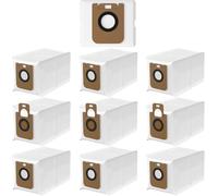 DOBIGER 10 bolsas para aspiradora compatibles con Dreame D10s Plus/Dreame D10 Plus Robot Aspirador Estación Base