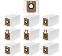 DOBIGER 10 bolsas para aspiradora compatibles con Dreame D10s Plus/Dreame D10 Plus Robot Aspirador Estación Base