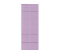 Doblable Esterilla de Yoga Mat Antideslizante Y Ligera de Material ElastóMero TermopláStico EcolóGico for Pilates Gimnasio Estiramientos Hombre/Mujer Interior Exterior(Purple,183x61x0.8cm)