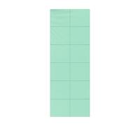 Doblable Esterilla de Yoga Mat Antideslizante Y Ligera de Material ElastóMero TermopláStico EcolóGico for Pilates Gimnasio Estiramientos Hombre/Mujer Interior Exterior(Green,183x80x0.6cm)