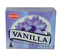 Dobladillo conos de incienso con aroma a vainilla