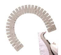 Dobladillo De Silicona Flexible, Herramienta De Costura Antideslizante, Crimpadora Resistente A Altas Temperaturas Con Escala, Regla De Costura De Posicionamiento Preciso, Regla De Acolchado Calientes