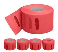 Dobladillos desechables Peluquería Papel Collares 2 6 "x 14" Profesional Elástico Collar de Papel Protector Accesorios Suministros