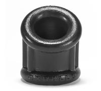 Doblado 1 Bola Camilla Curvo Silicona - Pequeño - Negro