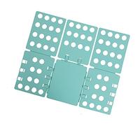 Doblador de ropa en forma de T, Tabla de plástico for doblar ropa, multicolor, tallas for adultos y niños(Green-1,Adult models)