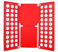 Doblador de ropa en forma de T, Tabla de plástico for doblar ropa, multicolor, tallas for adultos y niños(Select Colour Name,Select Size Name)