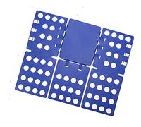 Doblador de ropa en forma de T, Tabla de plástico for doblar ropa, multicolor, tallas for adultos y niños(Blue-1,Adult models)