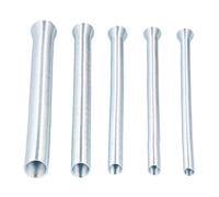 Doblador de tubo de resorte de acero elástico, aire acondicionado herramienta de flexión de tuberías de resorte manual pequeña dobladora para tubos de cobre doblados