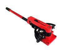 Doblador de tubos 3 en 1 manual de tubos de cobre y tubos de freno, diámetro para tubo de cobre de 10-25 mm, tubo de hierro, tubo de aluminio, tubo de acero inoxidable rojo