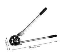 Doblador de Tubos, Doblador de Tubos de Acero de 5/8 Pulgadas Profesional Resistente para Tubos de Latón