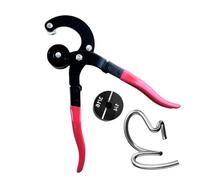Doblador de tubos, herramienta manual para dar forma a tubos, juego de curvatura multiángulo 4 en 1, marco de tubo de hierro de aluminio y acero, de control de mango ergonómico, uso en taller
