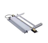 Doblador PláStico Del Pvc De AcríLico Dobladora de plástico acrílico y PVC de 30 cm, dobladora en caliente, panel calefactor para láminas orgánicas con soporte de posicionamiento de longitud