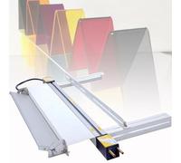 Doblador PláStico Del Pvc De AcríLico Máquina dobladora de plástico acrílico y PVC con calentador, espesor de 1 mm a 6 mm, posicionamiento angular de 30 cm, 60 cm y 125 cm, temperatura ajust