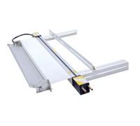 Doblador PláStico Del Pvc De AcríLico Máquina dobladora de plástico acrílico y PVC, espesor de corte de 1 mm a 6 mm, con soporte y ajustador de ángulo, para herramienta de doblado, 60 cm