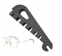 Doblador profesional antideslizante 5 en 1, ajustador de curvatura de lentes, herramienta de ajuste de gafas, abrazadera profesional antideslizante 5 en 1, para anteojos, brazos, piernas, nariz