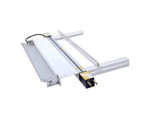 Dobladora de acrílico de 600 mm para placas de plástico, versión de soporte, máquina dobladora en caliente de alta eficiencia para placas orgánicas acrílicas