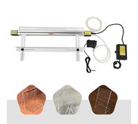 Dobladora de acrílico Máquina dobladora de acrílico por calor, dobladora de plástico acrílico y PVC de aleación de aluminio con soporte ajustable apto for materiales termorretráctiles