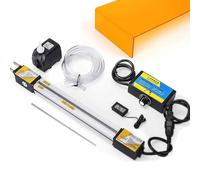 Dobladora de acrílico y plástico PVC, dobladora angular de 30/60/125 cm, dobladora manual de tiras acrílicas con control de temperatura, for la fabricación de letreros de plástico de 1-6 mm.(30cm)