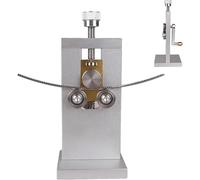 Dobladora de alambre de trastes de guitarra, herramienta de alisado manual con mango, ángulo de flexión ajustable, doblador de trastes de manivela y herramienta de alisado, para ajustadores de