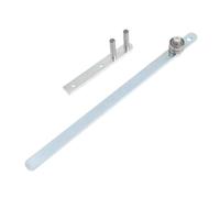 Dobladora de alambre para varillas y perchas de acero, herramienta manual de doblado de hierro con control de ángulo preciso, construcción de acero de alto carbono para uso en taller, gris plateado