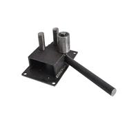 Dobladora de barras de acero manual de 4 mm a 14 mm, máquina dobladora portátil for construcción, herramienta for doblar varillas de refuerzo, máquina plegadora de varillas deformadas Para bricolaje