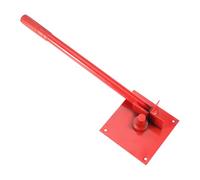Dobladora de cinta plana,Herramienta de formación de varillas - Mini dobladora de varilla manual para ventilación de cercas de garaje Sitio de construcción