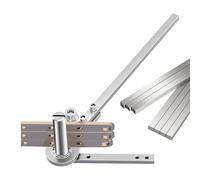 Dobladora de - Herramienta de doblado manual para trabajar metales, moldeador manual de frenos, equipo de doblado artesanal de precisión | Máquina dobladora de taller de bricolaje para