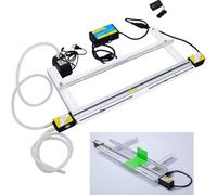 Dobladora de láminas de plástico con control de temperatura ajustable y guía de ángulo