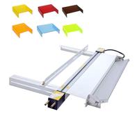 Dobladora de plástico acrílico PVC, máquina de doblado térmico de acrílico con ajuste de ángulo de soporte, máquina dobladora de acrílico con posicionamiento angular, herramienta para doblar(125cm)