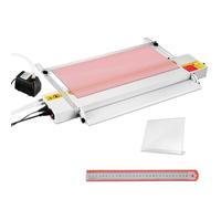 Dobladora de plástico acrílico y PVC, máquina dobladora de láminas de plástico de 30/60/125 cm con calor, longitud y ángulo ajustables, 0-85 °C, calentador de tiras for láminas acrílicas(60cm)