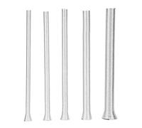 Dobladora de Tubo de Resorte, 21 cm/8,3 pulgadas Dobladora de Tubo de Resorte de Acero SúPer EláStico Tubo de Doblado de Alambre EléCtrico de PVC, para Tubos Cobre Curvos(5 Piezas)