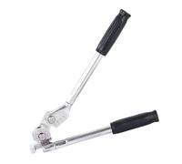 Dobladora de tubos de 180 grados con mango antideslizante, tubos de 6 mm/8 mm, curva fuerte, tubo de cobre, tubo de hierro inoxidable, doblador de acero inoxidable