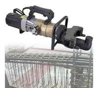 Dobladora de Varillas de Refuerzo Hidráulica Eléctrica de 1200/1800 W, 8 mm a 36 mm,dobladora hidráulica portátil de barras de acero, ángulo de doblado de 90-135 grados,doblado o enderezamiento 36E