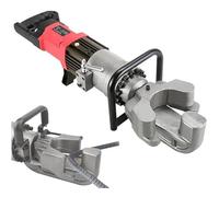 Dobladora eléctrica de acero de mano de 1100 W, ángulo de 0-90° en 3 segundos, herramienta hidráulica para fábrica de construcción de barras de refuerzo de 4 a 22 mm o taller
