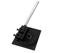 Dobladora manual de barras de refuerzo de alta resistencia, máquina dobladora de tubos compacta con disco de rodamiento, deflector grueso, ángulo de flexión de 180 grados para un doblado eficiente de